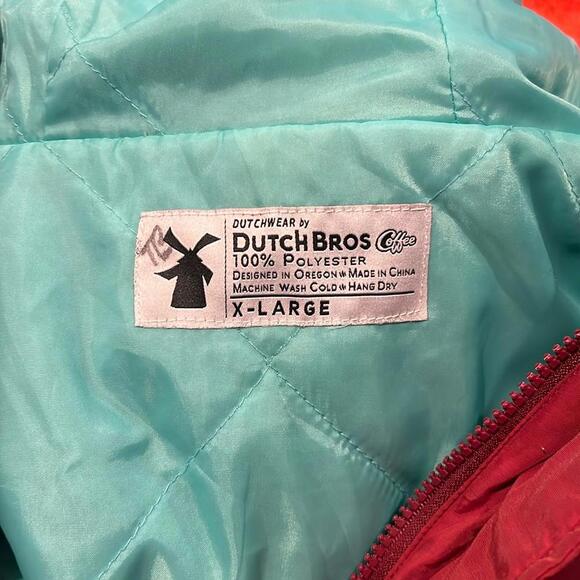 Dutch Bros, Colorado jacket, red and blue - Picture 4 of 4